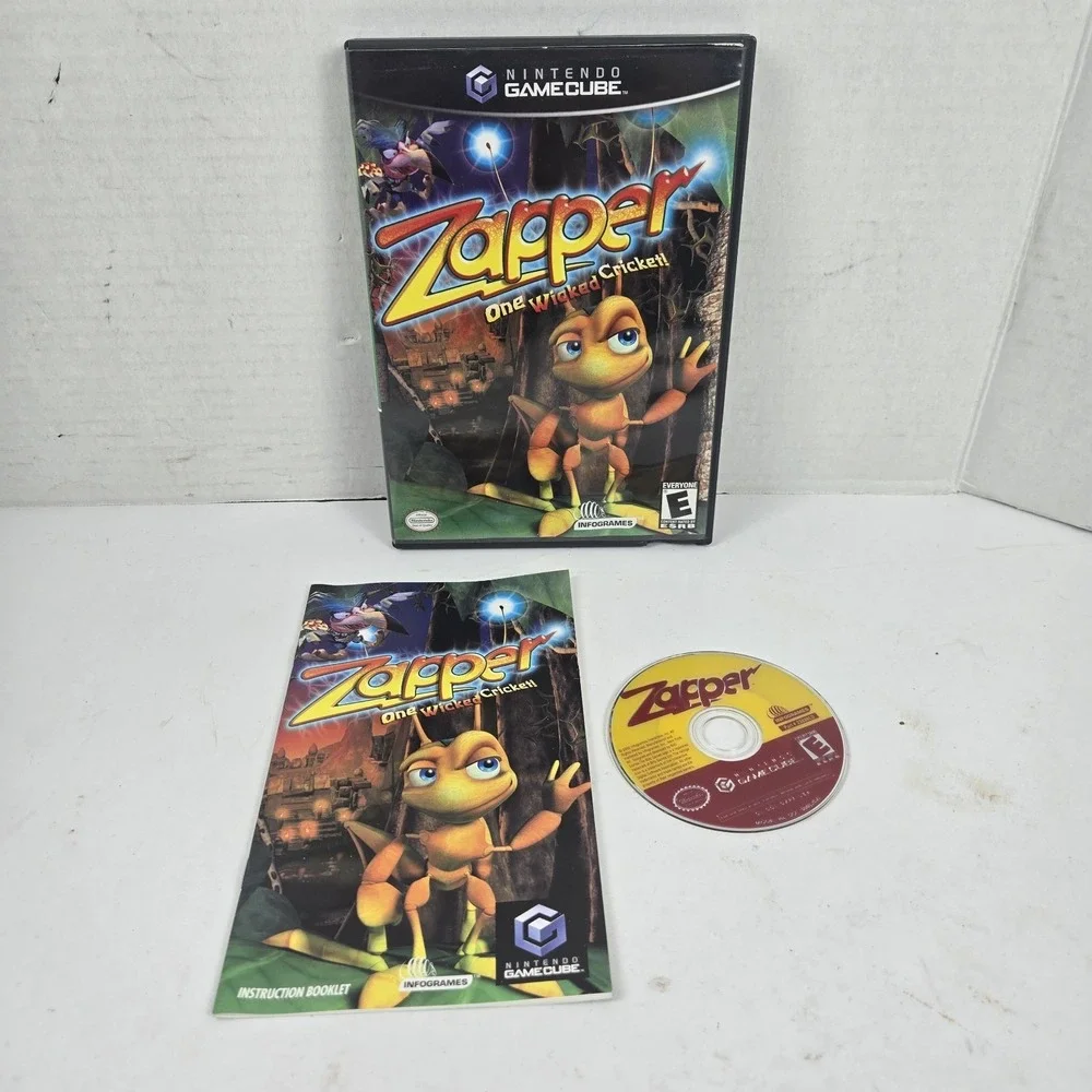 Zapper (Nintendo GameCube, 2002) Complete CIB MINT CONDITION